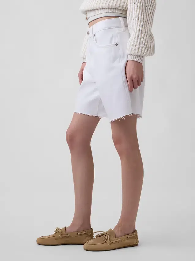 8" Bermuda-Shorts mit mittlerer Leibhöhe, ultrweiche, lockere Passform