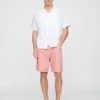 9" Easy-Shorts aus Leinen-Baumwolle