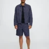 9" Easy-Shorts aus Leinen-Baumwolle