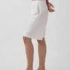 9" kurze Leinen-Mischung-Shorts mit niedriger Leibhöhe