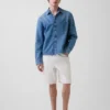 9" lockere Denim-Carpenter-Shorts