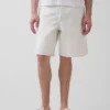 9" lockere Denim-Carpenter-Shorts