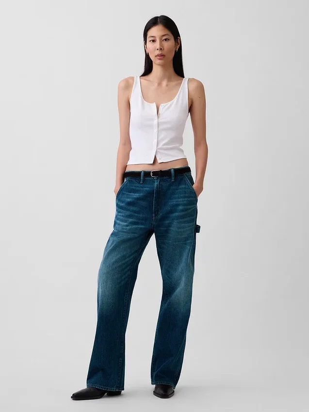 90er-Jahre-Carpenter-Jeans in lockerer Passform