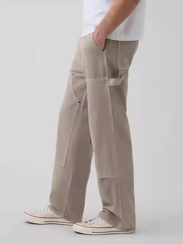 90er-Jahre-Carpenter-Jeans mit doppeltem Knie und lockerer Passform