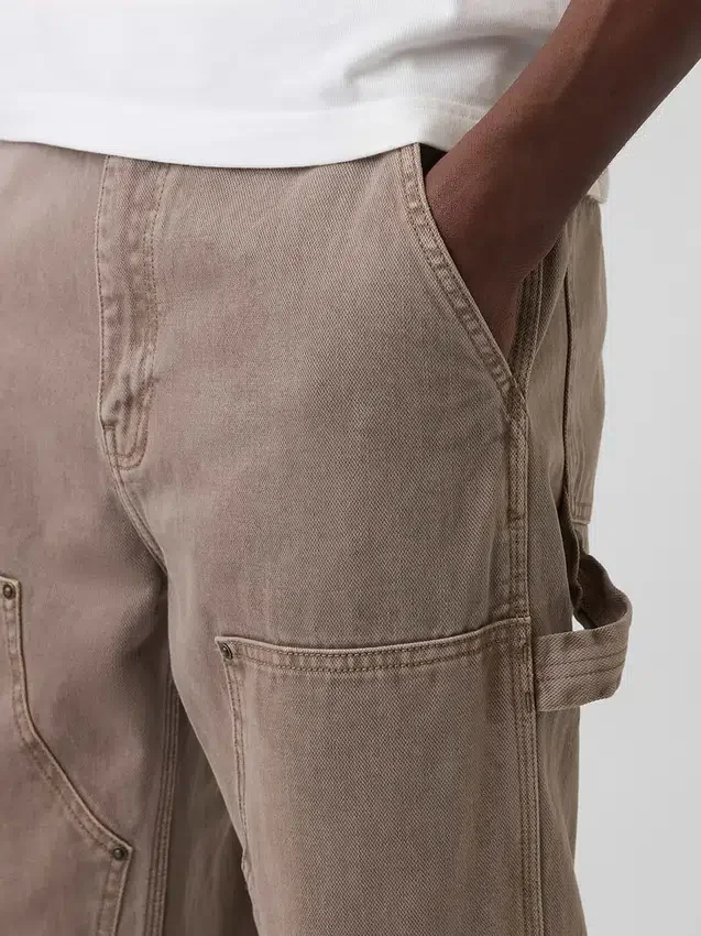 90er-Jahre-Carpenter-Jeans mit doppeltem Knie und lockerer Passform