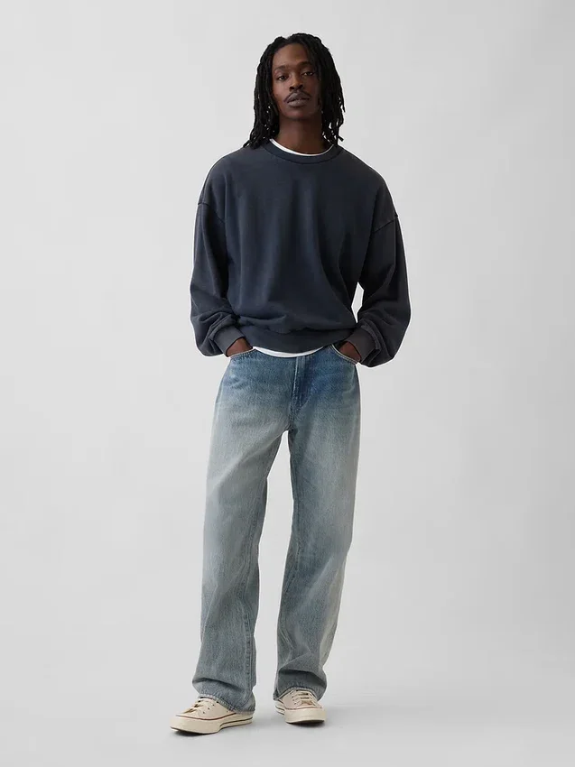 90er-Jahre-Jeans in lockerer Passform