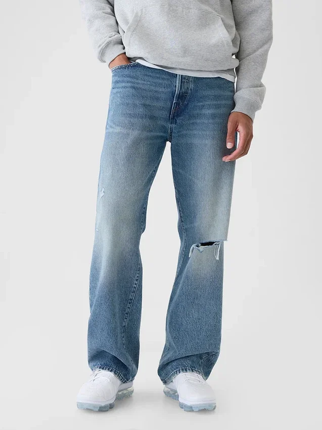 90er-Jahre-Jeans in lockerer Passform