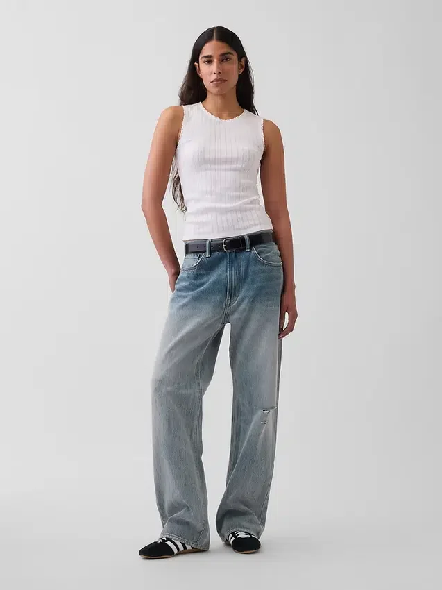 90er-Jahre-Jeans in lockerer Passform