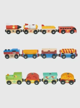 „Adventure Trains“-Spielzeugset für Kleinkinder