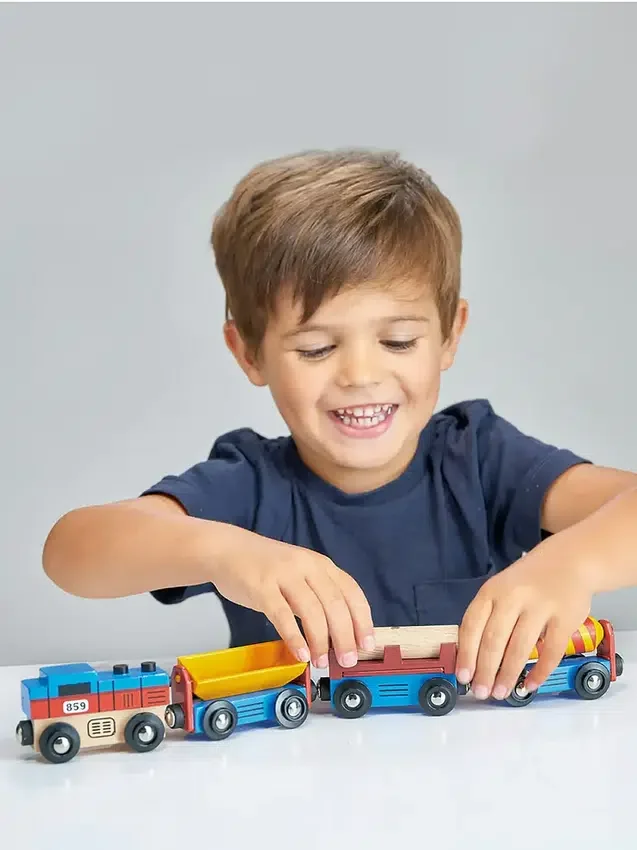 „Adventure Trains“-Spielzeugset für Kleinkinder
