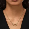 Ana Luisa Blake Große Goldkette