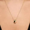 Ana Luisa Gold Mini-Kiesel-Halskette