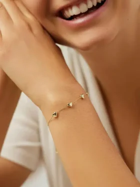 Ana Luisa Lani Herz-Armband