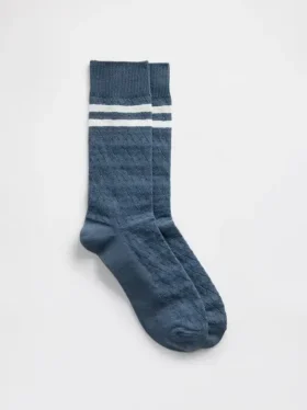 Argyle Varsity Crew-Socken