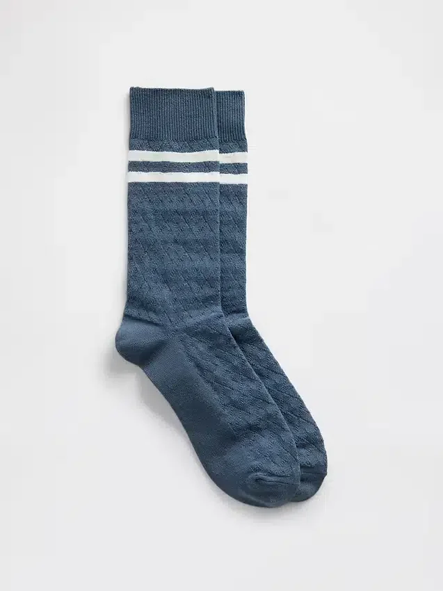 Argyle Varsity Crew-Socken