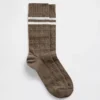 Argyle Varsity Crew-Socken