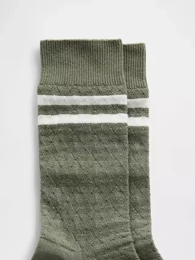 Argyle Varsity Crew-Socken