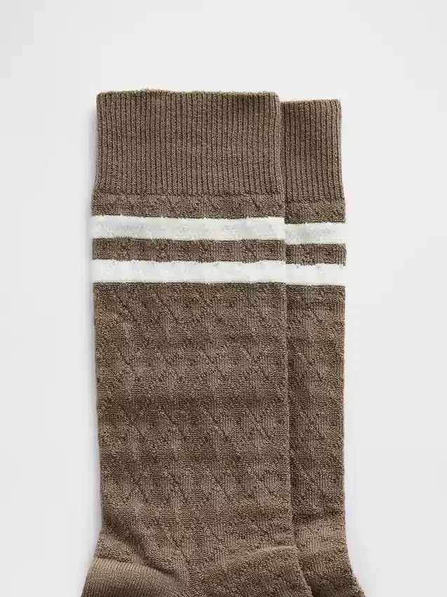 Argyle Varsity Crew-Socken