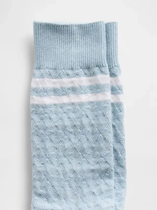 Argyle Varsity Crew-Socken