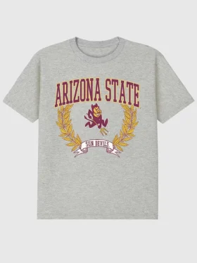 Arizona State University „Laurels“ – T-Shirt mit dunklem Aufdruck