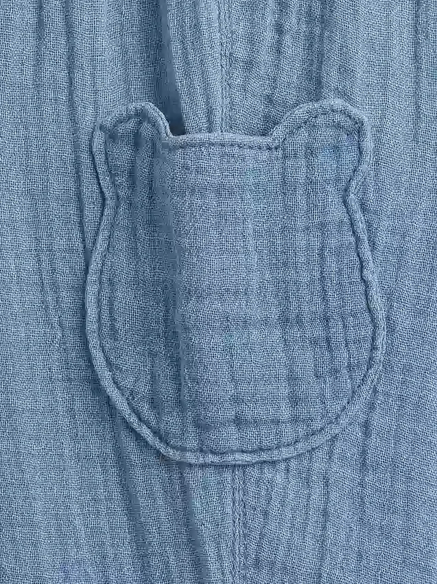Baby-Baumwollgaze-Hose mit Brannan-Bär-Motiv