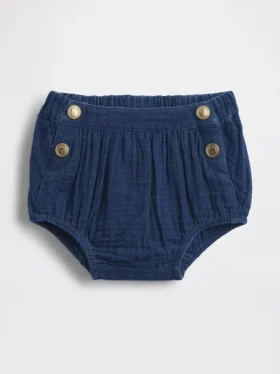 Baby-Bloomer aus Baumwollgaze im Sailor-Stil