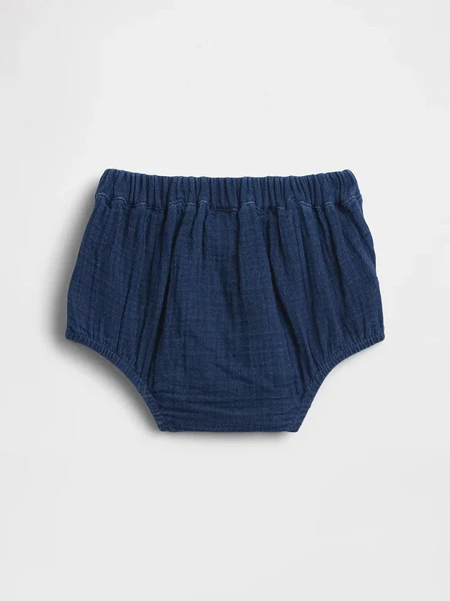 Baby-Bloomer aus Baumwollgaze im Sailor-Stil