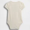 Baby-Bodys aus Bio-Baumwolle mit Blumenlogo