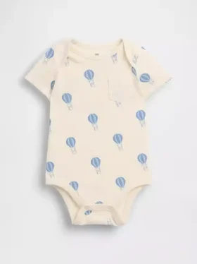 Baby-Bodys aus Bio-Baumwolle mit Print