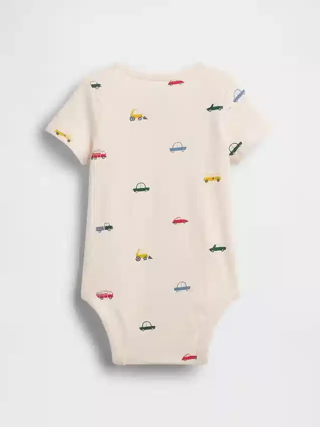 Baby-Bodys aus Bio-Baumwolle mit Print