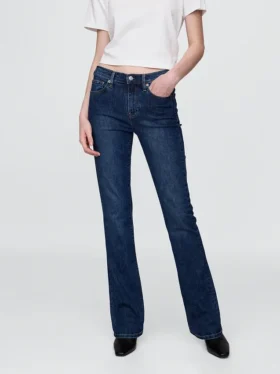 Baby-Boot-Jeans mit mittlerer Leibhöhe