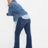 Baby-Boot-Jeans mit mittlerer Leibhöhe