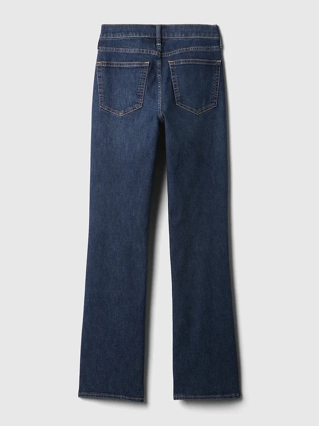 Baby-Boot-Jeans mit mittlerer Leibhöhe