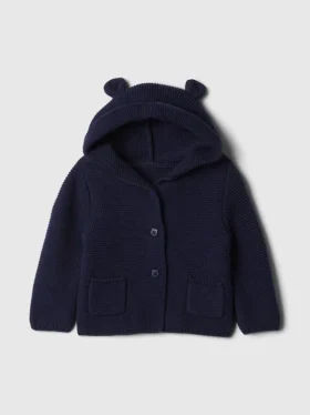 Baby-Bär-Strickjacke