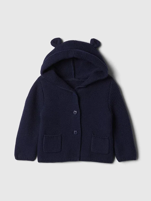 Baby-Bär-Strickjacke