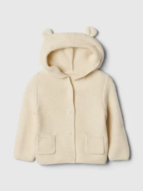 Baby-Bär-Strickjacke