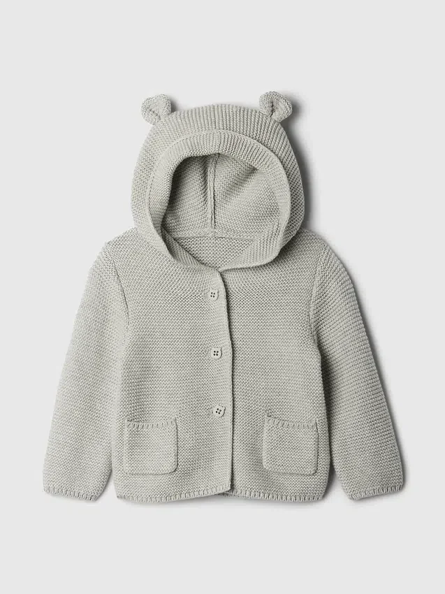 Baby-Bär-Strickjacke