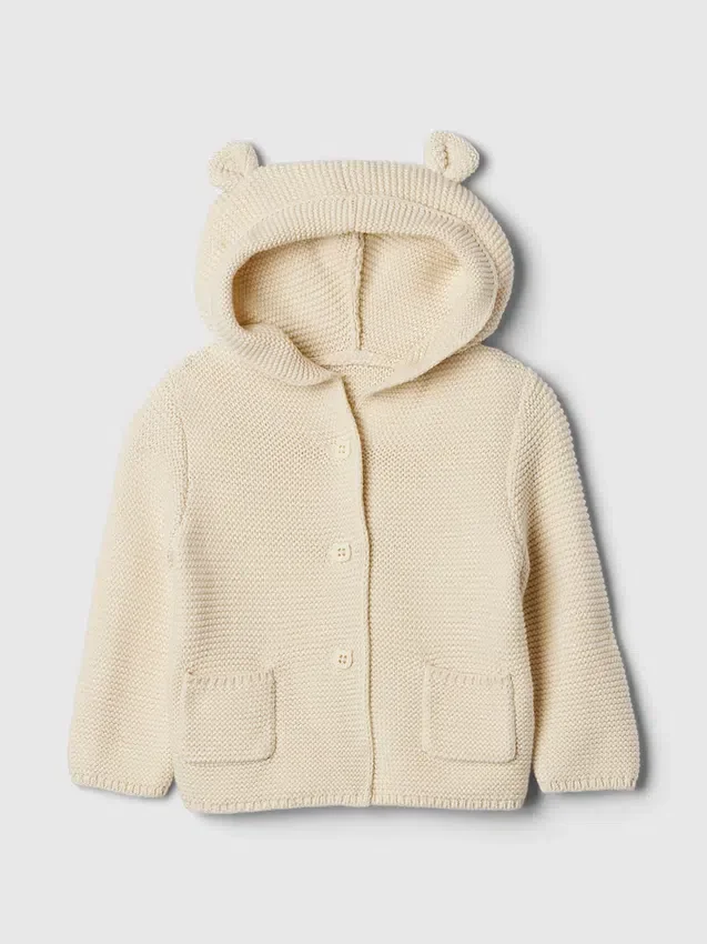 Baby-Bär-Strickjacke