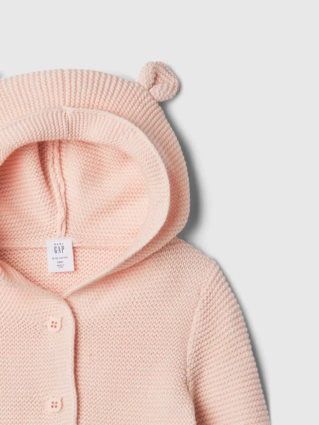 Baby-Bär-Strickjacke