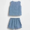 Baby-Denim-Set mit Taschen