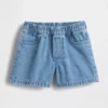 Baby-Denim-Shorts mit Brannan-Bär-Aufnähern und Eingrifftaschen