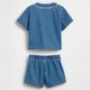 Baby-Denim-Varsity-Set