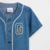 Baby-Denim-Varsity-Set