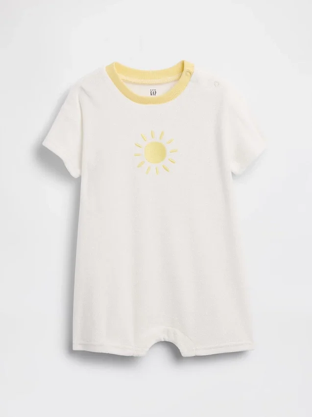 Baby-Einteiler aus French Terry