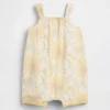 Baby-Einteiler mit Blumenmuster