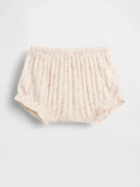 Baby First Favorites Bloomers aus Pointelle-Rippstrick mit Blumenmuster