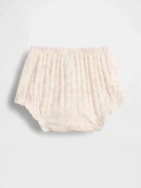 Baby First Favorites Bloomers aus Pointelle-Rippstrick mit Blumenmuster
