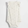 Baby First Favorites Body aus Bio-Baumwolle mit Flatterärmeln