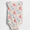Baby First Favorites Body aus Bio-Baumwolle mit Flatterärmeln