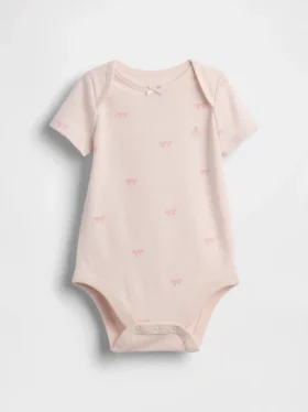 Baby First Favorites Body aus Bio-Baumwolle mit Schleife